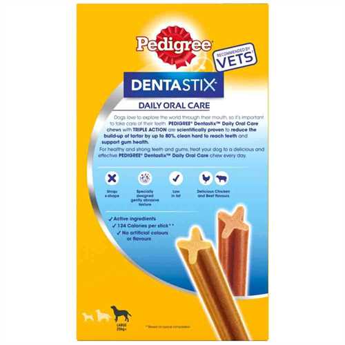 PEDIGREE® DENTASTIX™ Daily Dental Chews Large Dog 21 Sticks - Image 6